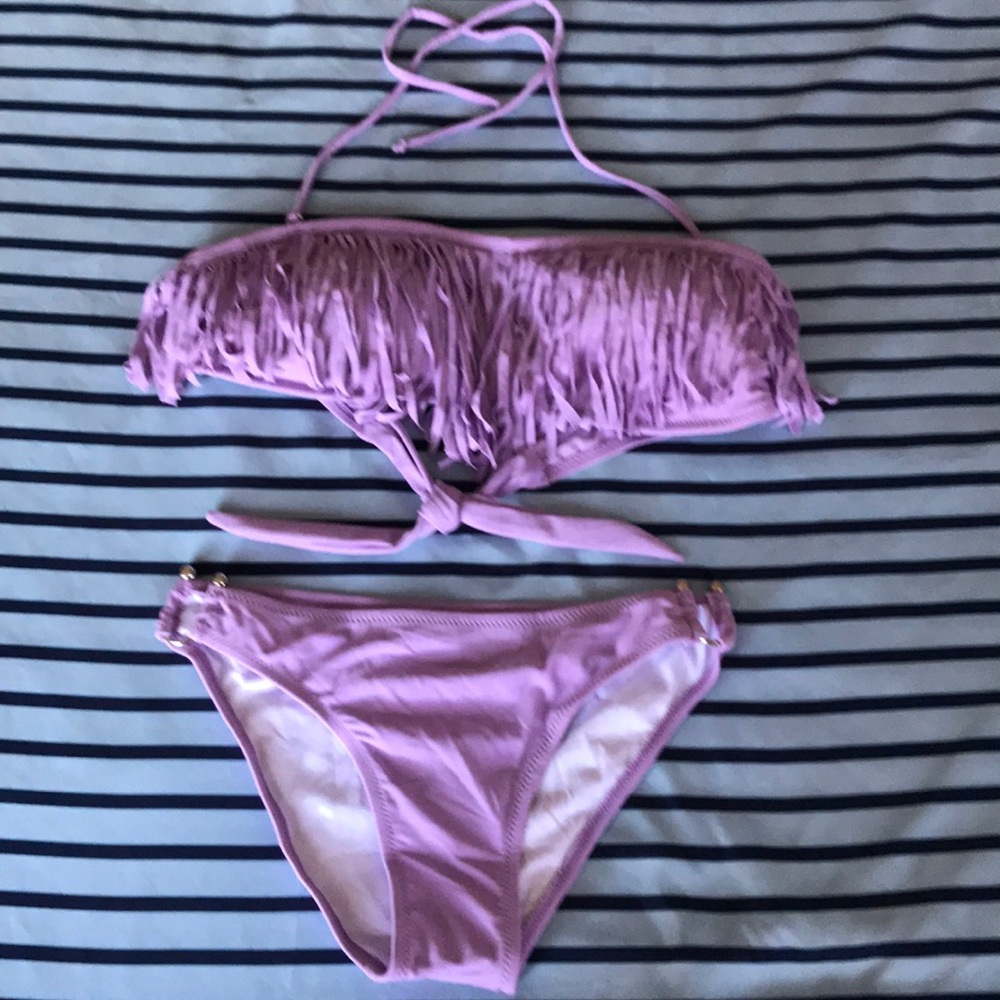 NWOT Tassel Bikini Size Large
